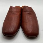 Free People NWB  Reese Flat leather mules size 36 US 5.5 brown 1769 Photo 6