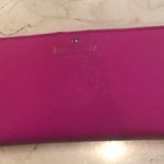 Kate Spade Neon Pink Leather Wallet with Tags Photo 0