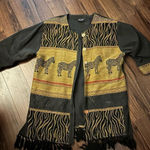 Ruby n style black cardigan top embroidered 3x Size undefined Photo 0