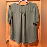 Zenana Airflow Flutter Sleeve Blouse
Top Olive Green Size Small women’s Photo 1