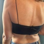 Little Black Lies London Black Leatherette Bustier Bra Top size Medium Photo 3