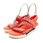 Ryka Rowana Elastic Gore Sport Sandals in Living Coral and Blue Women’s Size 9.5 Photo 5