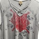 Como vintage Short Sleeve Gray Top 2XL Photo 4