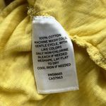 Caslon : Ruched Yellow Tee Photo 4