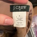 J.Crew  Yellowish Brown Wool Mini Skirt Dark Academia Womens 6 Preppy School Girl Photo 5