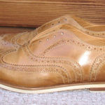 Rag and Bone   Womens 6.5 Brown Distressed Leather Laceless Oxfords Photo 0