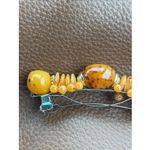 Handmade Vintage  Baltic Butterscotch Honey Amber Hair Clip Barrette (1 Piece ) Photo 1