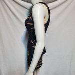 A New Day  Black & Tan Leaf Tank Top (M) Photo 3