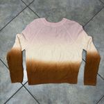 Madewell Dip-Dye Cashmere Shrunken Sweatshirt Women's S Casual Comfy Preppy City Photo 9