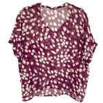 Lush Clothing Lush Sheer Crop Top Blouse Photo 1