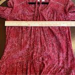 Xirena Morgan Floral Bandana Print Midi Dress Red Flag size xs 100% cotton Red Photo 7