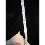 Panache Black Velvet Wide Leg Pleated High Waisted Dress Pants Size 14 Photo 5