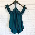 Mcguire  Green Norfolk Ruffle Off Shoulder … Photo 2