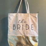 David's Bridal David’s Bridal The Bride Metallic Color Block Tote Bag Photo 0