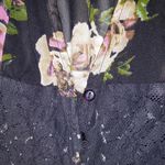 Live 4 Truth  2X Floral Maxi Duster in Roses on Black Photo 1
