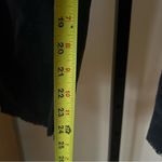 Free People City Slouch Cord Pants Boho Corduroy Cargo Drawstring Black Size L Photo 7