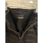 American Eagle Mom Jeans Ripped Distressed Black Wash Super Stretch Size 6 Photo 2