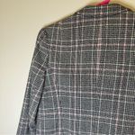 Pendleton Petite 100% Wool Cropped Gingham and Pink Blazer Size 10P Photo 6