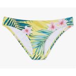 Kona Sol NWT Womens  Tropical Medium Coverage Hipster Bikini Bottoms - Sz L Photo 2