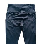 Lululemon X Peloton Fast & Free Crop High Rise Size 6 Black Nulux Gym Ride Walk Photo 3