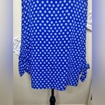 Lilly Pulitzer NTM:  Royal Blueish Purple Langston Blouse with Polka Dots Sz XL Photo 12