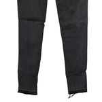SER.O.YA by Retrofete Maya High Rise Skinny Jean Ash Raw Edge 26 NWT Black Photo 5