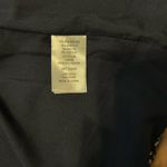 Carolina belle Jacket Blue White Collarless Open Front Fringe Trim
Pockets L Photo 7