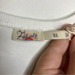 Faherty  sunwashed rib tank white new with tags women’s size XL organic‎ cotton Photo 4