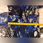 FUZZI Tulle Mesh Floral Bodycon Faux Wrap Dress Size S Photo 13