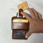 Patricia Nash NWT  Brown and Red Floral Wallet My European Trip Photo 3