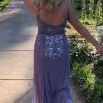 Jump Apparel Purple Prom Dress Photo 4