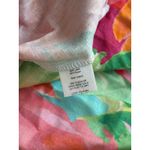 Show Me Your Mumu NWT  Lexington Midi Dress Size Medium Pink Green Linen Tropical Photo 4