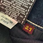 7 For All Mankind  • Dark Blue Straight Leg Denim Jeans Photo 6