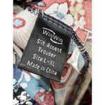 Win Win Women's Multicolor Polyester Mid Rise Slit Accents Trouser Size X Photo 5