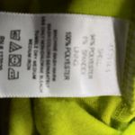 Chadwick's  1X Lime White Floral Lined Top Plus Photo 1