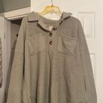 American Eagle Button Up Pullover Photo 0
