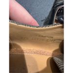 THE OFFICE OF ANGELA SCOTT Ms. Baker Khaki Glen Plaid Leather Women's Toe Cap Ox Black Size 7.5 Photo 4