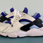 Nike Air Huarache White Lapis Deep Royal Blue Black Sneakers Photo 2