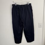 Quince  100% European Linen Pants Deep Navy Blue Lagenlook Coastal Womens Large Photo 4