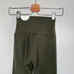 American Eagle Offline By Aerie OG Legging Hi-Rise Long Olive Green Cotton Blend Leggings XS Photo 4