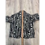 Trina Turk  Abstract Print Button Up Old Money Blazer Women's Size 6 Photo 4