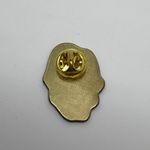 Vintage Angel Pin Religious‎ Guardian Gold Tone Brooch Spiritual Protection Photo 2