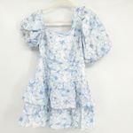 Hello Molly NWT  Womens Tea Garden Ladylike Etiquette Floral Tiered Mini Dress 8 Photo 2