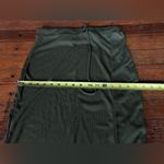 Miss Guided || Sage Green String Front Slit Maxi Scrunch Skirt SZ 8 Photo 7