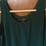 Miss Me Couture Jasper Green Embellished Chiffon S/L Tank sz medium Photo 3
