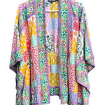 Tolani Like New  Collection Open Front Kimono Top Size Large Petite Photo 0