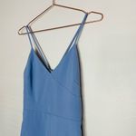 Likely Women's Brooklyn Light Blue Cocktail Sleeveless Midi Dress Size 4 Photo 4