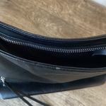 Tahari  large black pebbled faux leather shoulder bag Photo 8