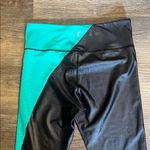 Zyia Active Jade River Stone Metallic Leggings Size 14 Photo 6