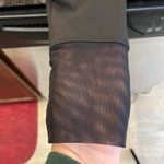 Stella McCartney x Adidas Black Leggings with Mesh and Back Ankle Zipper XS Photo 4